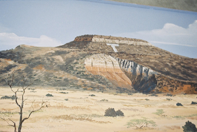 desert mural