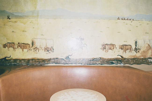 lorena lohr - untitled (bar table and mural)